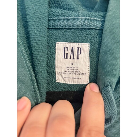 Gap Forest Green Sweatpant and hoodie set Size Small - Picture 4 of 8